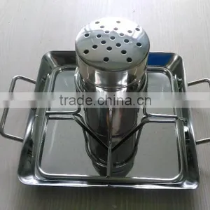 Classic Design Stainless Steel Beer Can Chicken Roaster thumbnail-1