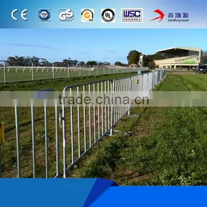 Safety Road Wholesale 1.1*2.1m Hot Dipped Galvanized Cheap Crowd Control Barrier thumbnail-3