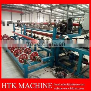 China Diamond Wire Mesh Weaving Machine/Chain Link Fence Making Machine (ISO 9001 Manufacturer) thumbnail-1