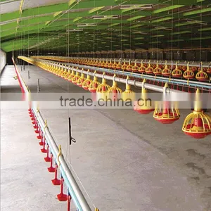 Automatic Broiler Pan Feeding System for Chickens thumbnail-1