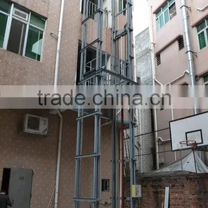 Chinese Hydraulic Guide Rail Chain Lift CE Approved thumbnail-3