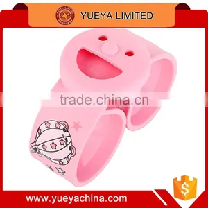 Third Generation Smiling Face Bracelet Mosquito Repellent--pink thumbnail-1