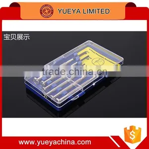 6 Piece Mini Screwdriver Tool Set For Eyeglass Repair Kit Watches Jewelry thumbnail-6