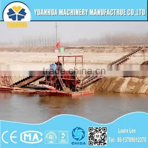 Low Price Bucket Chain Dredger / Sand Mining Dredger / YUANHUA Dredging Machine Factory thumbnail-4