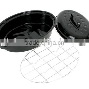 Black Enaml Roaster thumbnail-2