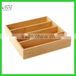 Wooden Tableware Box Wooden Utensil Box thumbnail-2