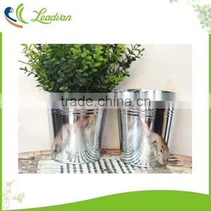 Flower Herb Garden Gift Metal Plant Pot Planters thumbnail-1