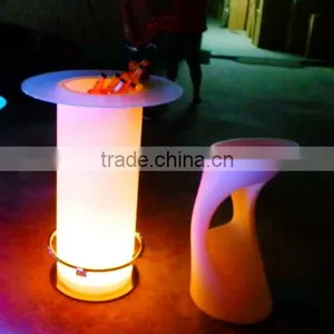 HUAJUN Hot Sales LED Bar Furniture/ PE Material / Waterproof LED Bar Table thumbnail-4