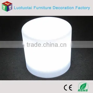 LED Home Furniture L40*W40*H40 Lighting Led Round Shaped Stool Chair thumbnail-6