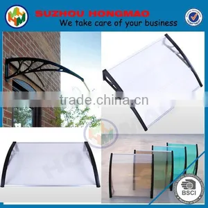 Clear Polycarbonate(PC) Door ,window or Balcony Used Awnings for Sale thumbnail-1