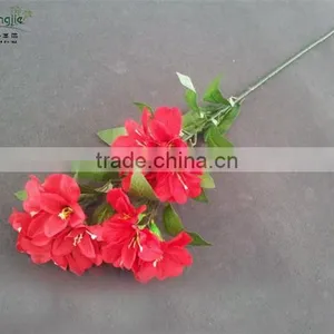 SJ10111108 Artificial Decorative Azalea Flower Wholesale Rhododendron Silk Flower thumbnail-6