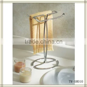 Hot Sale Wrought Iron Bathroom Standing Towel Holder thumbnail-1