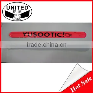 OEM Souvenir Promotional Gift Slap Bracelet Custom Design Slap Wristband thumbnail-5