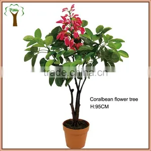 Artificial Coralbean Flower Tree thumbnail-1