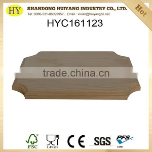 Wholesale Small Custom Natural Unfinished Wooden Cutting Boarding for DIY thumbnail-1