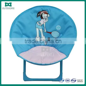 Outdoor Camping Blue Children Cartoon Childrens Chair thumbnail-1