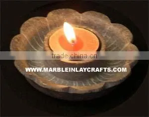 Soap Stone Decorative Tea-light Candle Holders Carved Soapstone Tea Light Candle Lamp thumbnail-1