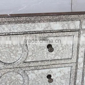3 Drawers Living Room Furniture Solid Wood Cabinet thumbnail-3