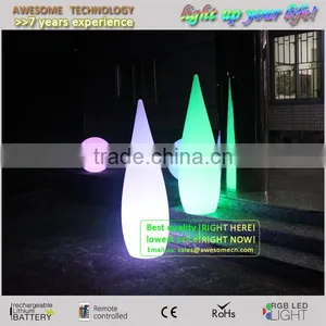 Battery Powered Cordless Led Floor Lamp / Wedding Decorative Led Floor Lamp thumbnail-1
