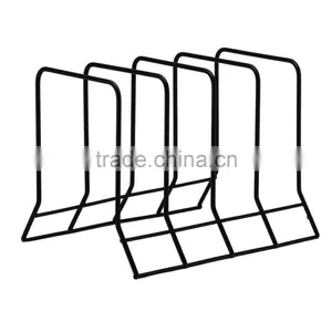 Stainless Steel Metal Kitchen Wall Mounted Hanging Pot Cover Rack thumbnail-2