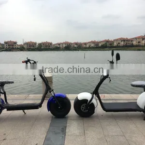 60V 1000W 18 Inch Fat Tire Electric Scooter Citycoco Harley Electric Bike thumbnail-4