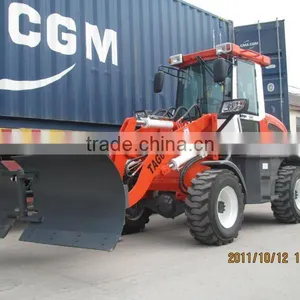 Wheel Loader With Snow Blade Snow Bucket thumbnail-1