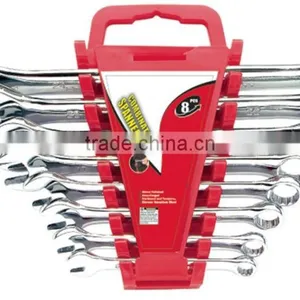 8 Pcs Combination Spanners Wrench Set 8-24mm / Repair Tools thumbnail-1