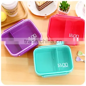 Hot Wholesale PP Food Container Compartment Portable Lunch Box thumbnail-2