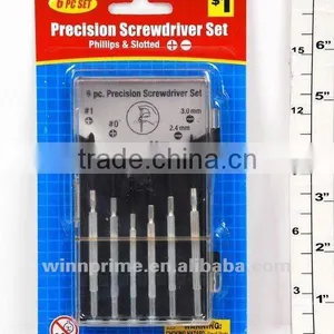 6PC PRECISION SCREWDRIVER SET thumbnail-1