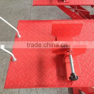 440lbs CE Approved Air Motorcycle Lift Table thumbnail-4