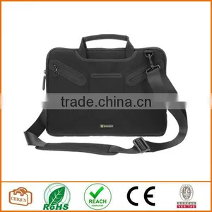 13.3 Inch Ultrabooks/ Laptop / NetBook/ Super Protection Sleeve Shoulder Bag / Multi-functional Briefcase Carrying Case Black thumbnail-1
