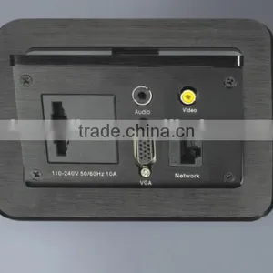 Air Support Desktop Electric Power Strip Socket With Usb Intereface thumbnail-1