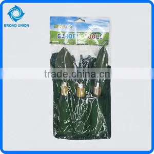 3PC Garden Tools Set With Seat thumbnail-1