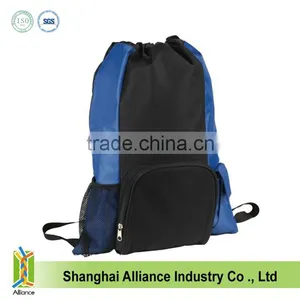 210D Mesh Drawstring Backpack With Rope Straps thumbnail-1