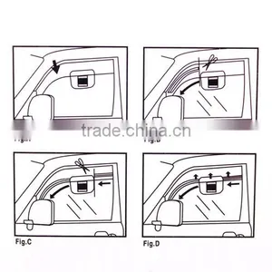 0.2W Solar Power Car Air Cooler Fan thumbnail-6