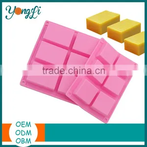 FDA Silicone Rubber Cake Soap Decorator Mould thumbnail-1