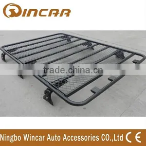 No Frame Cargo Carrier Black Roof Rack Basket Luggage Rack thumbnail-1