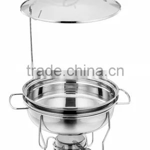 8L Wholesale European Style Stainless Steel Alcohol Rechaud, Chafing Dish thumbnail-1