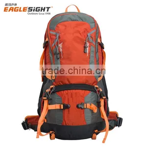 55L Outdoor Sport Water-resistant External Frame Backpack Hiking Backpack Backpacking Trekking Bag With Rain Cover thumbnail-1