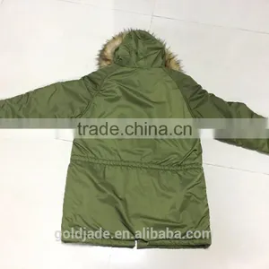 2016 Wholesale Winter Clothing Men Style Fashion Custom Casual Thick Army Green Winter Down Jacket Men thumbnail-3