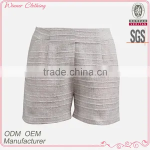 2015 New Designed Ladies Tweed Fashion Short thumbnail-1