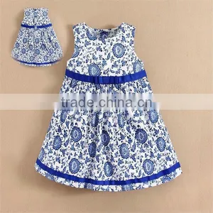 Printed Pattern Mom and Bab Fashion Kids Girl Dress in Stock Item for Wholesale thumbnail-1