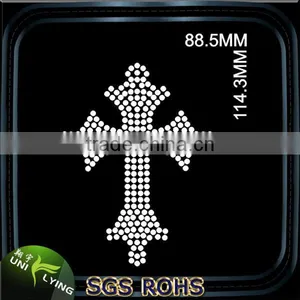 2017 Latest Custom Fashion Rhinestone Hotfix Transfer Motif thumbnail-1