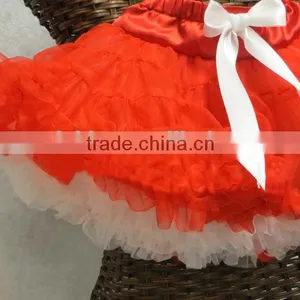 Christmas Baby Party TuTu Skirts Girls Puffy Tulle Pettiskirts thumbnail-6