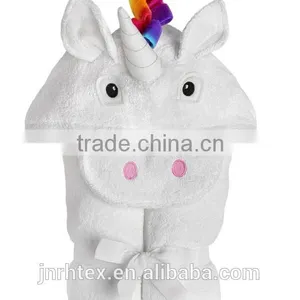 Custom Animal Design Baby Hooded Towel Poncho thumbnail-5