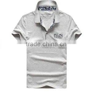 Custom Factory Discount OEM Service Supply Type Short Sleeve Man Polo T-Shirt Wholesale thumbnail-2