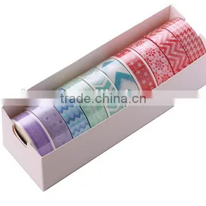 Chevon and Pokla Dot Washi Masking Tape Set thumbnail-3