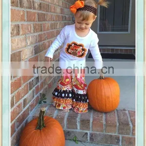 Thanksgiving Day Girls Outfits Boutique Little Girls Boutique Outfits Fall 2016 Thanksgiving Day Turkey Halloween Outfits thumbnail-1