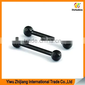 Stainless Steel Rainbow Color Tongue Rings Wholesale Body Jewelry Manufacture Supplier thumbnail-3