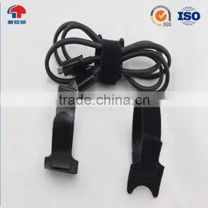 Adjustable White and Black Back to Back Cable Tie Injection Hook and Loop thumbnail-5
